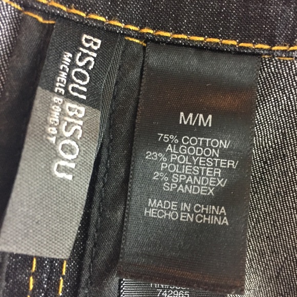 Bisou Bisou blue denim jacket - Picture 6 of 6